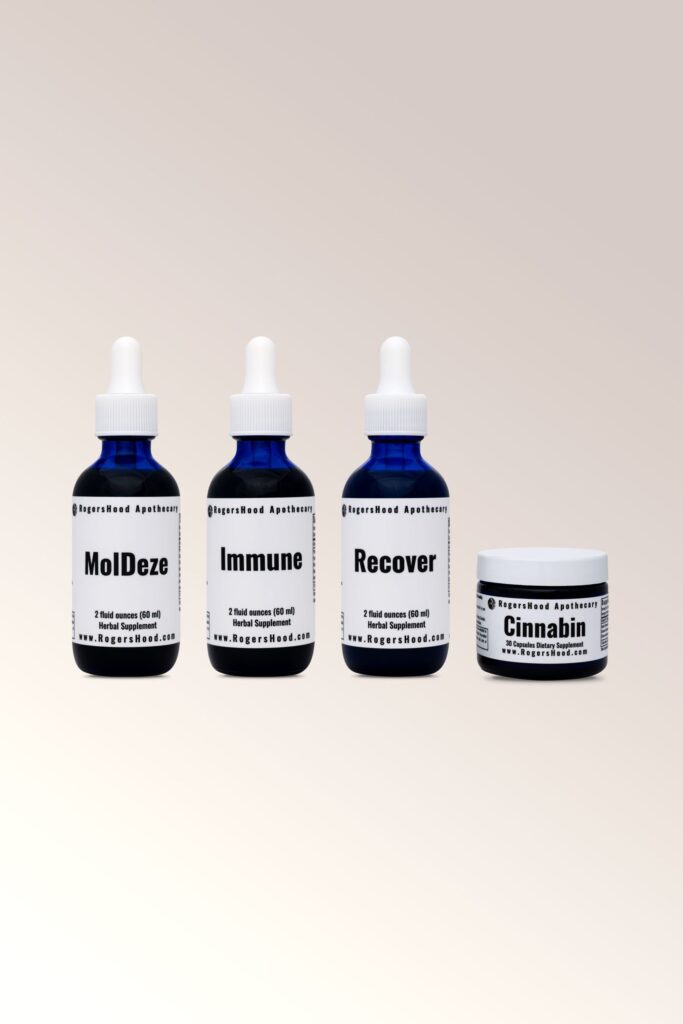 herbal mold cleansing kit