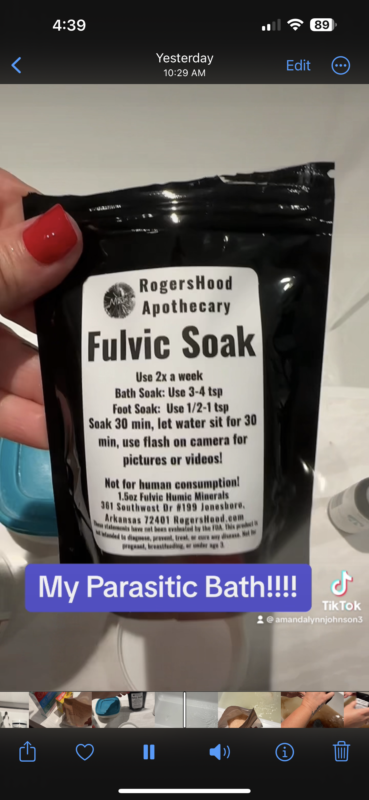 Fulvic Soak • RogersHood