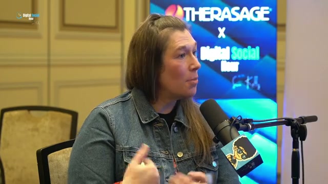 Kim Rogers talking about how parasites cause food cravings during a podcast